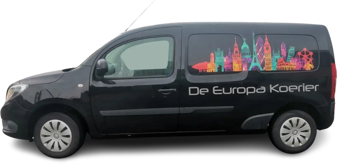 Bestelwagen - Spoedkoerier Roosendaal naar  Tsjechië